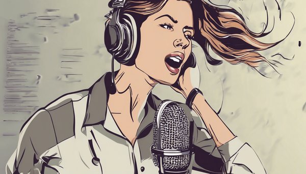 Transformez vos projets audio avec une voix-off féminine