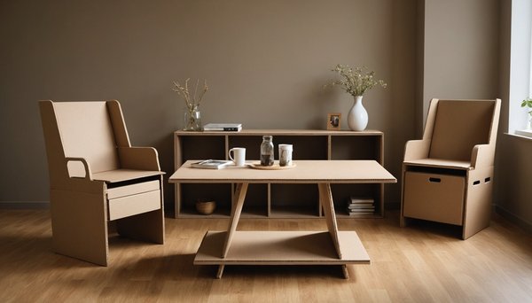 Meuble en carton : alliez design et éco-responsabilité innovante